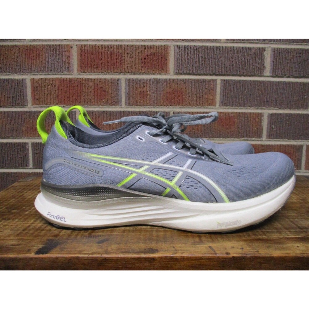 ASICS Mens Gel Kayano 32 Gray 1011C052 Running Shoes Athletic Sneakers Size 10.5
